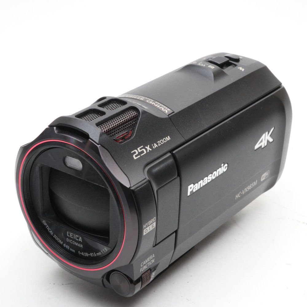 種類豊富な品揃え 4K パナソニック ビデオカメラ あとから補正 64GB VX985M ビデオカメラ