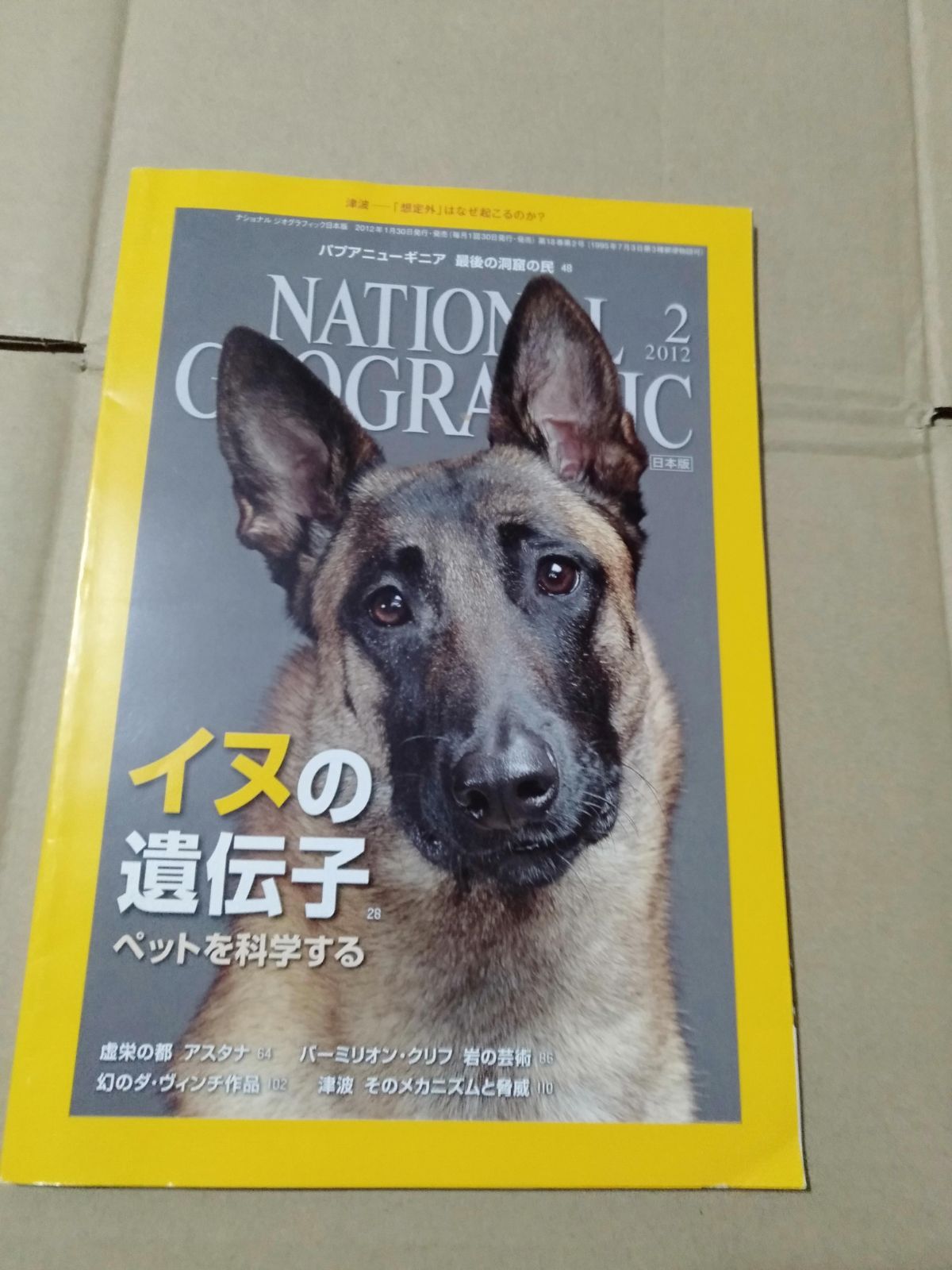 メルカリshops 雑誌 ナショナル ジオグラフィック 日本版 12年2月号