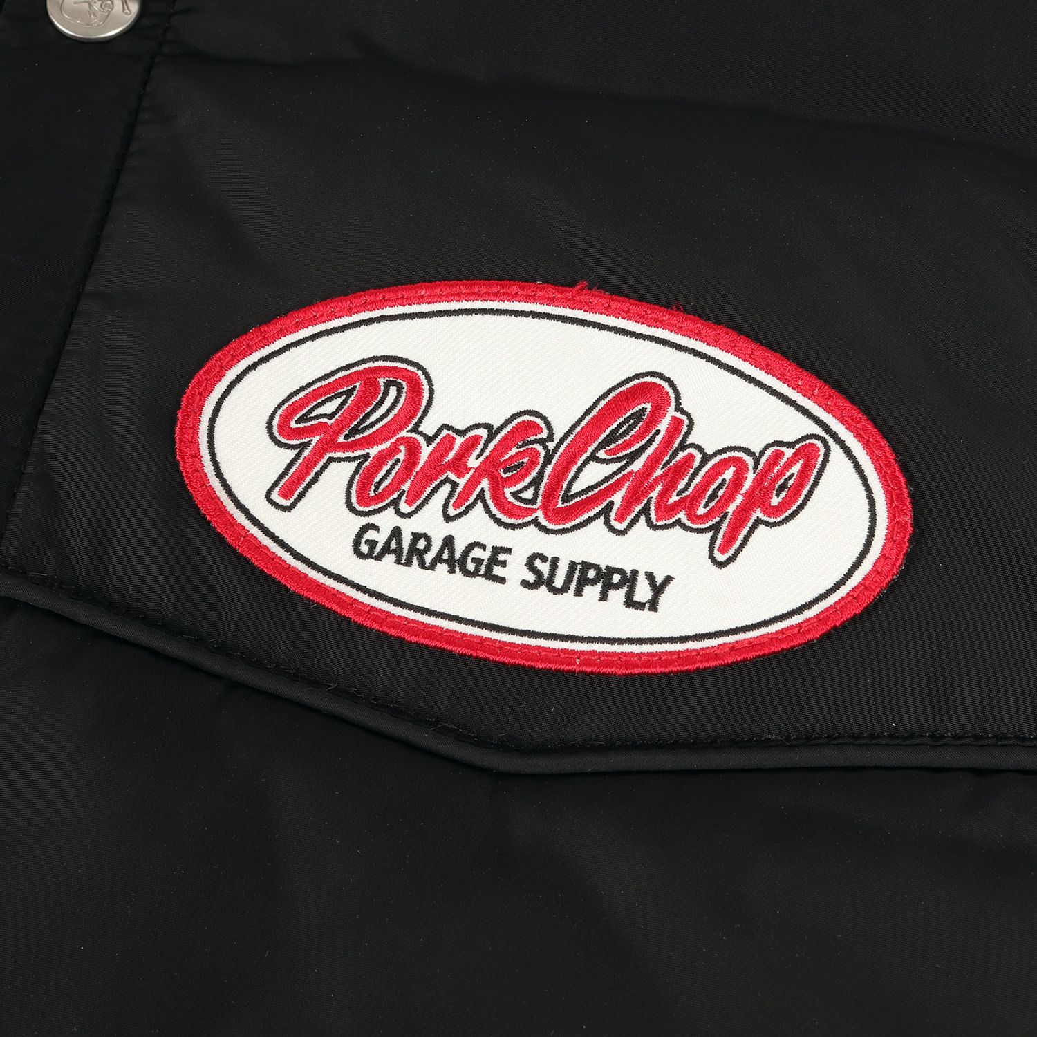 PORKCHOP GARAGE SUPPLY ポークチョップガレージサプライ ベスト サイズ:XL 21AW プリマロフト レーシング 中綿 ベスト  RACING VEST ブラック 黒 アウター ジャケット ブルゾン カジュアル ブランド シンプル - メルカリ