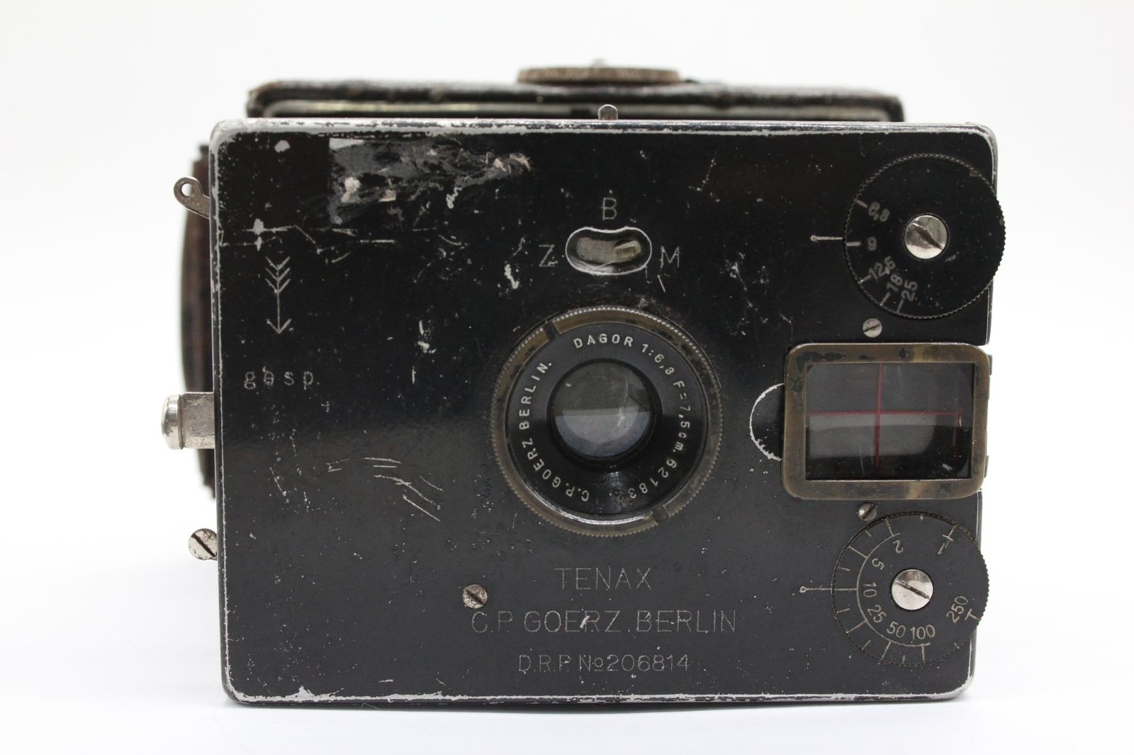 訳あり品】 TENAX C P GOERZ BERLIN DAGOR 7.5cm F6.3 蛇腹カメラ v3573 - メルカリ