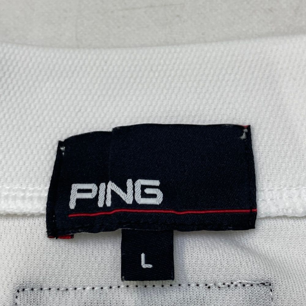 サイズ：L PING ピン 2023年モデル モックネック 半袖Tシャツ