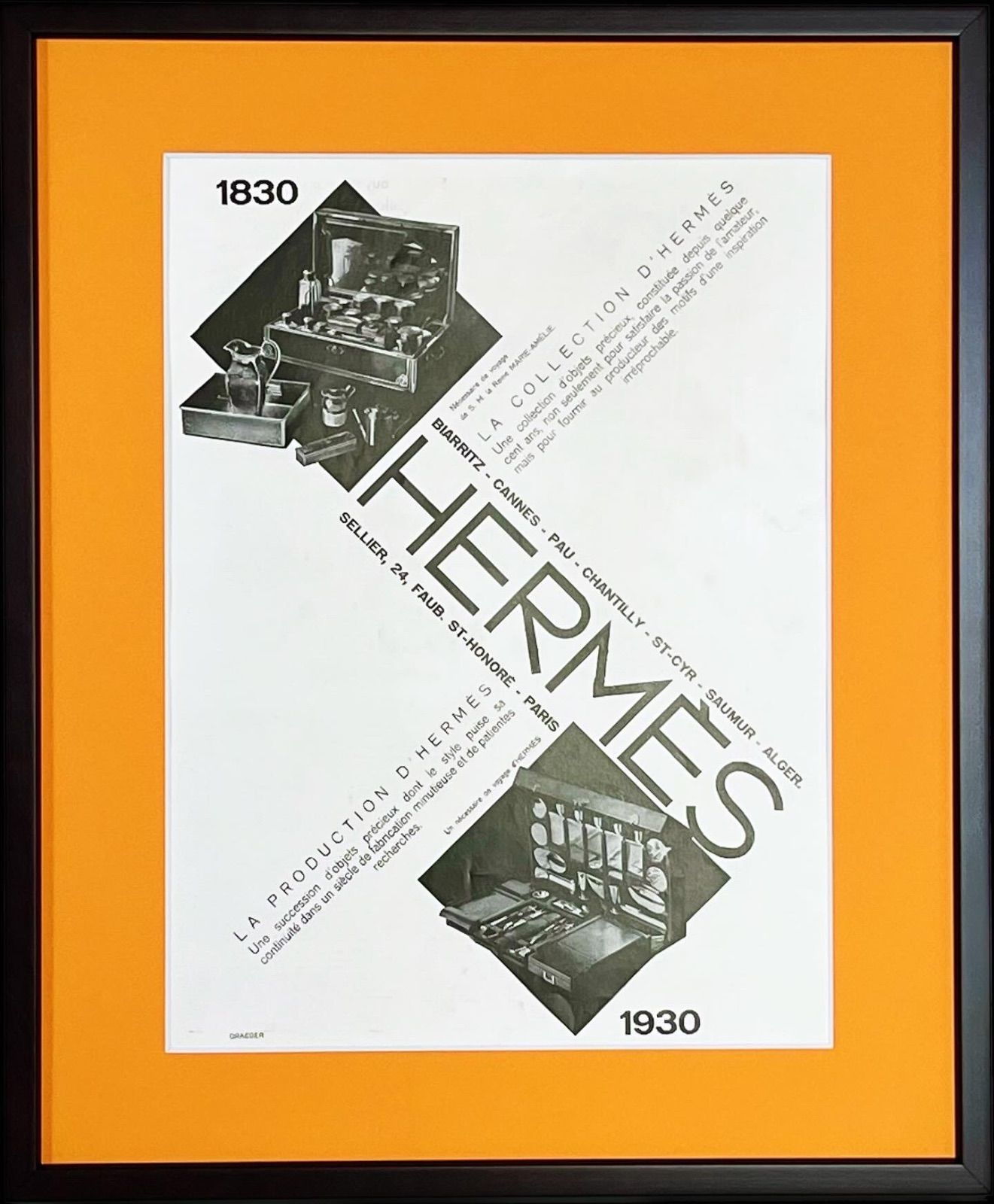 HERMES 1930 - ポスター