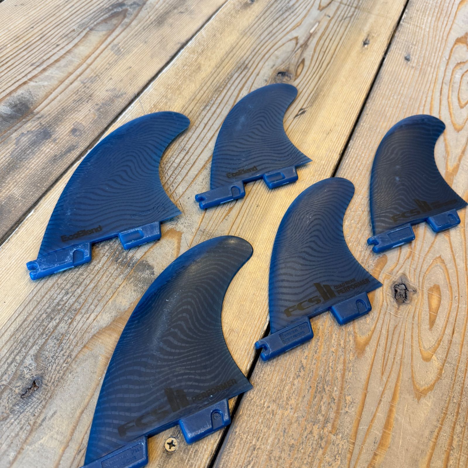 fcs2 Performer Neo Glass Tri-Quad Set 5枚 中古 FCS2 フィン