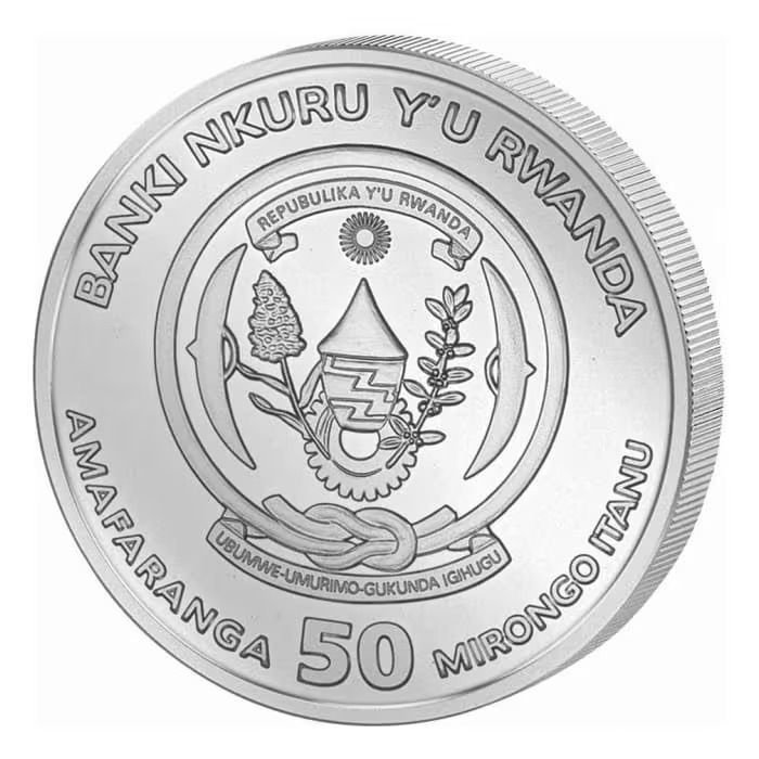 2024年　ルワンダ　干支銀貨　辰年　龍　１オンス 2024年ルワンダ干支銀貨辰年龍1オンス