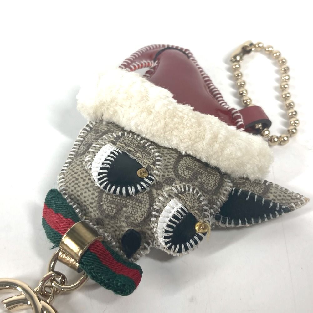 【美品】GUCCI グッチ キーホルダー グッチョリ サンタクロース チワワ GUCCI グッチ キーホルダー グッチョリ サンタクロース チワワ