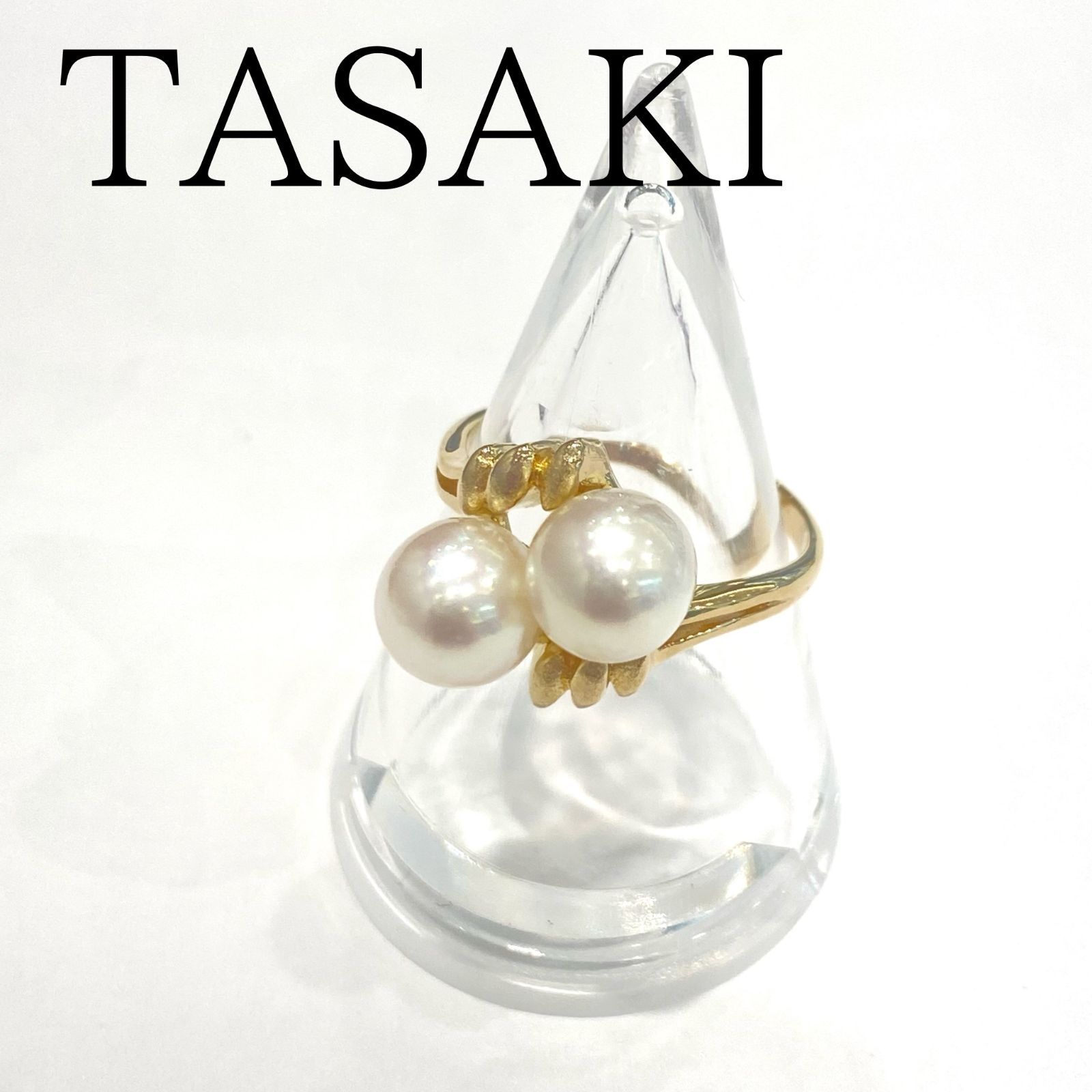 タサキ TASAKI リング K18YG #11.5 リング・指輪 レ-