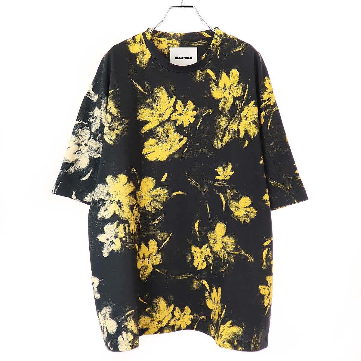 JIL SANDER ジルサンダー 23AW ボタニカルプリントTシャツ J61GC0003 
