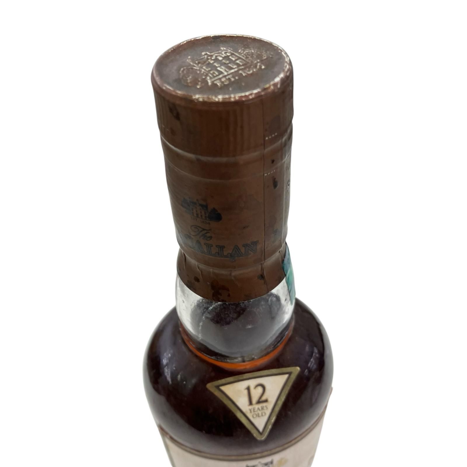 186000 MACALLAN マッカラン 12年 350ml 旧ラベル [250610HM130182]