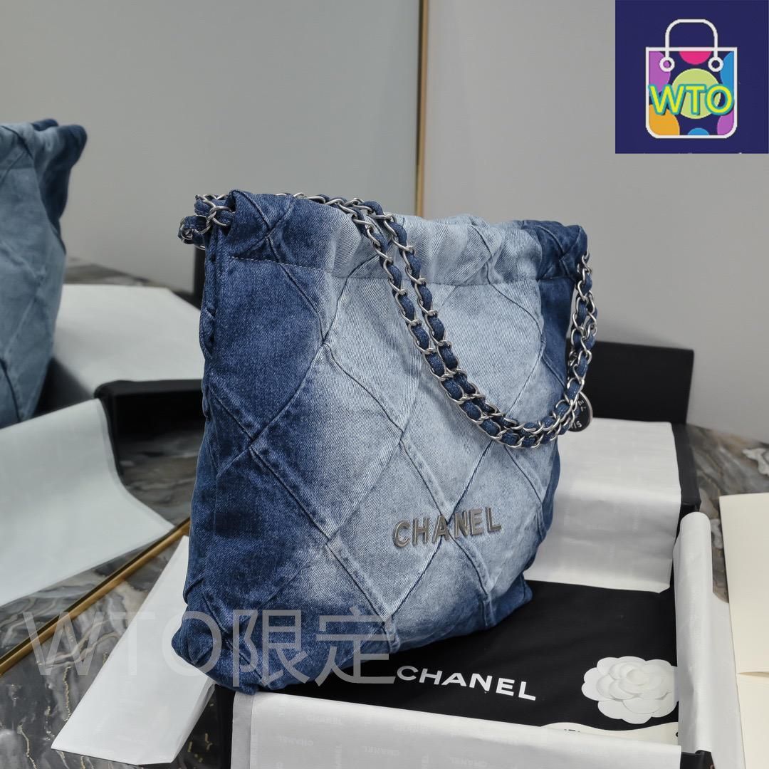 25ココビーチ♪ CHANEL 夏のプリントデニムトート デニム Amazon | [CHANEL] (シャネル) デニム CC ココマーク トート