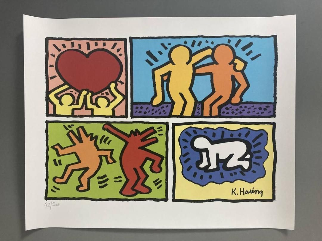 ☆緊急入荷☆キース・ヘリング Pop Shop Quad Keith Haring