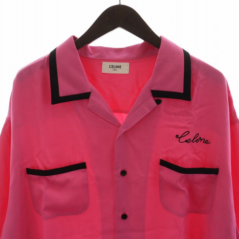CELINE ルーズボウリングシャツ　オープンカラーシャツ CELINE ルーズボウリングシャツ オープンカラーシャツ