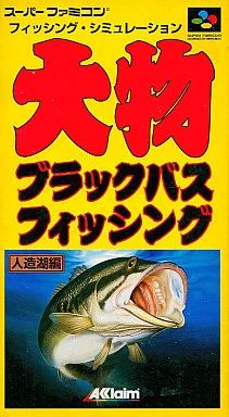 大物 ブラックバス フィッシィング　スーパーファミコンソフト 大物 ブラックバス フィッシィング スーパーファミコンソフト
