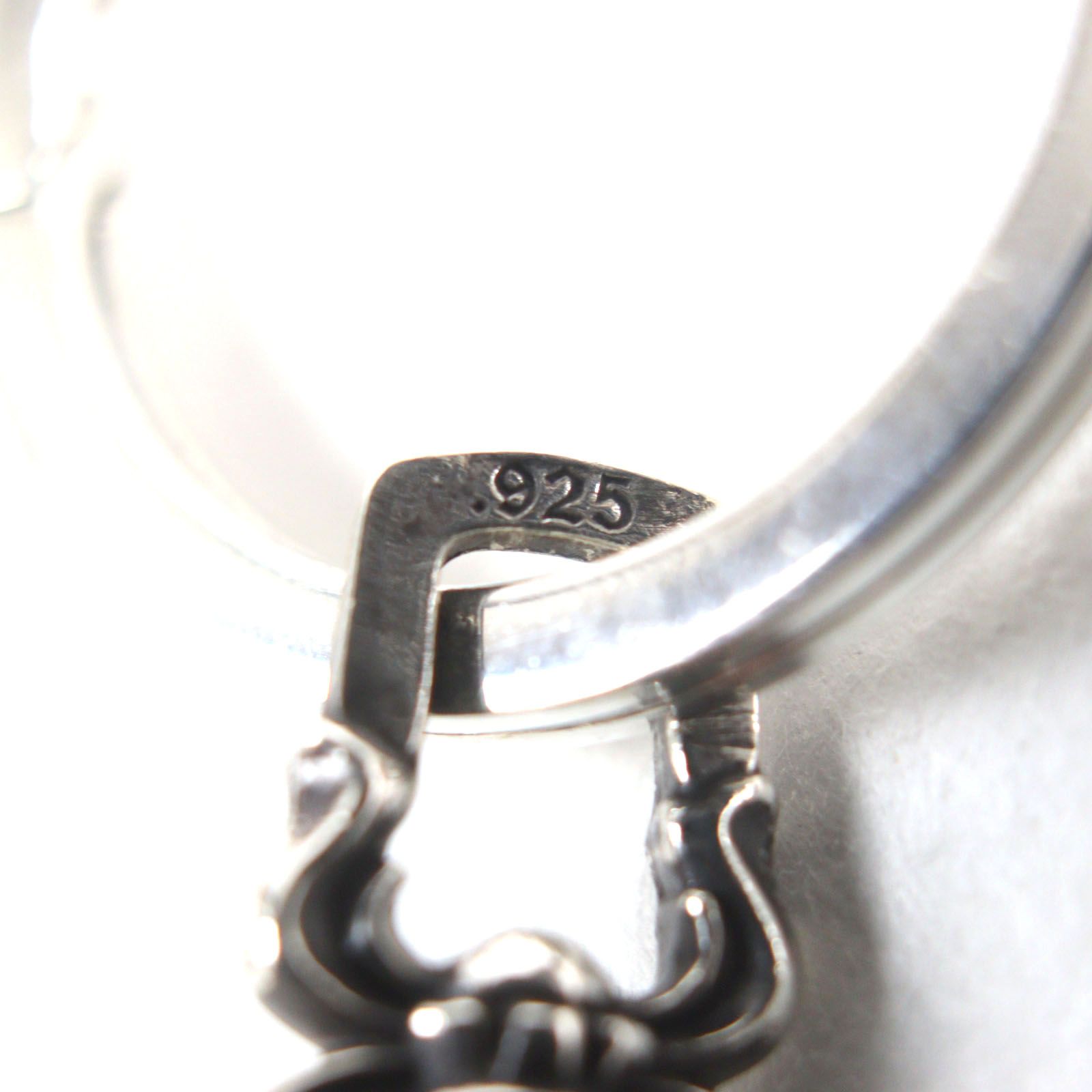 美品○CHROME HEARTS クロムハーツ RNG&No5 DGGR キーリング #5