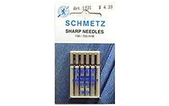 25 Schmetz Microtex Sharp Sewing Machine Needles 130/705 H-M Size 90/14 by Schmetz