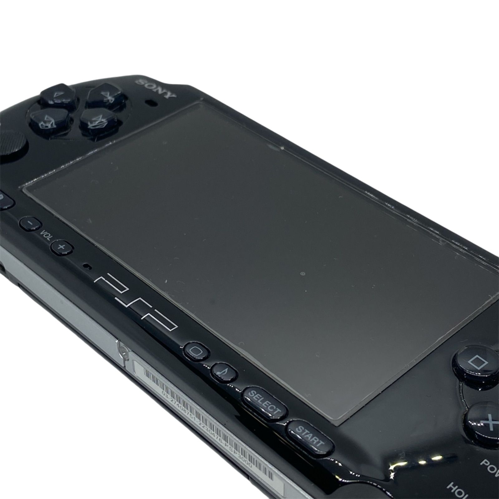 PSP「プレイステーション・ポータブル」 ピアノ・ブラック(PSP-3000PB) バッテリー欠品 　【動作確認済み】