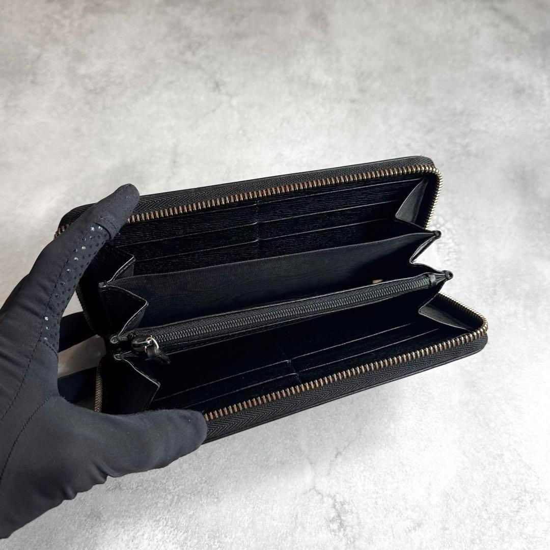 GUCCI グッチ / インターロッキングGジップアラウンドウォレット 長