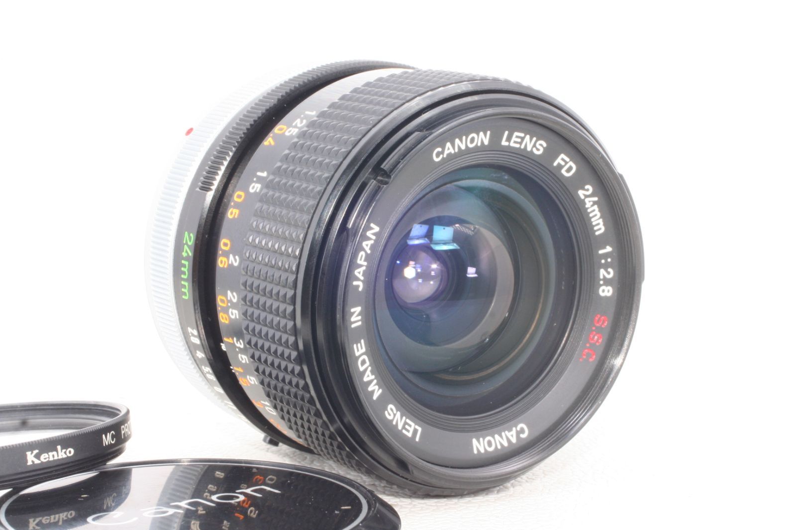 整備済・完動美品】Canon キャノン キヤノン FD 24mm f2.8 s.s.c. S.S.C. 広角レンズ プライム オールドレンズ -  メルカリ