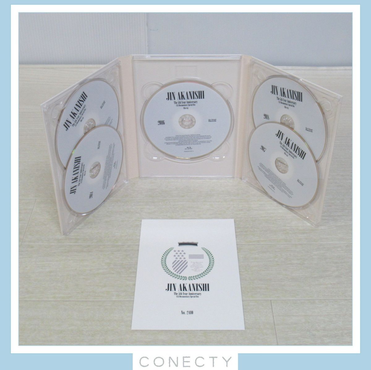 UIJ Documentery】赤西仁FC限定Blu-ray - DVD/ブルーレイ