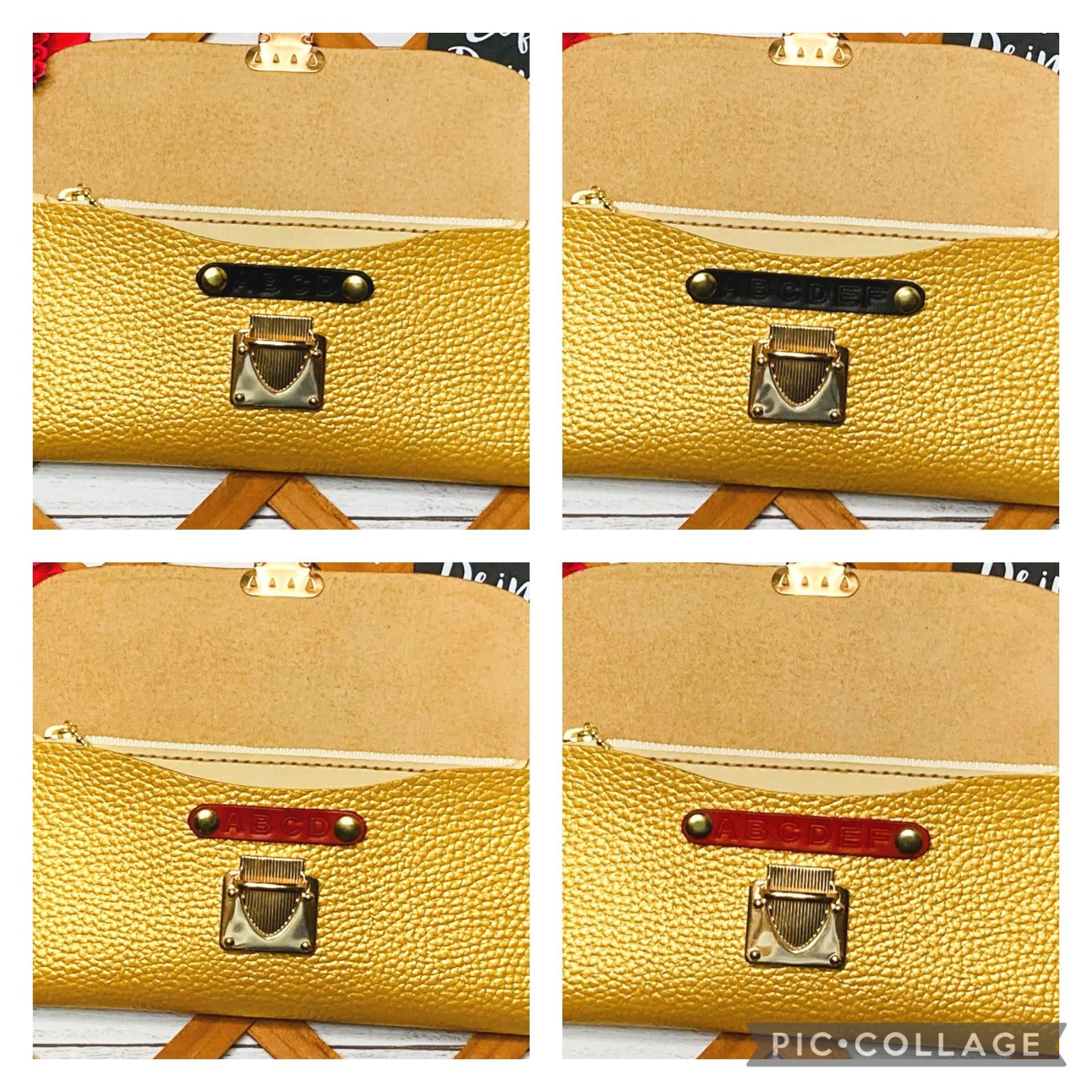 ❤️【10月6日は最強開運日♪】高級感×シンプルデザイン大人お洒落総本革長財布金 ❤️【10月6日は最強開運日♪】高級感×シンプルデザイン大人お洒落総本