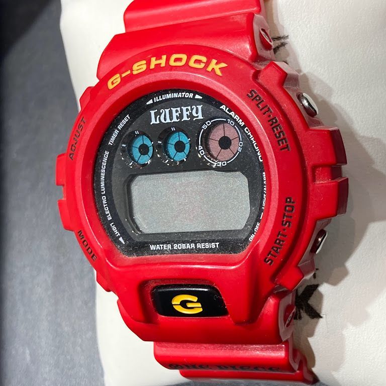 G-SHOCK×ONE PIECE DW-6900FS RED レッド | nate-hospital.com
