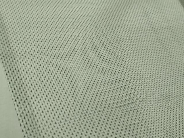 平和屋本店□極上 夏物 本場大島紬 夏大島 白大島 一元絣 萬葉染