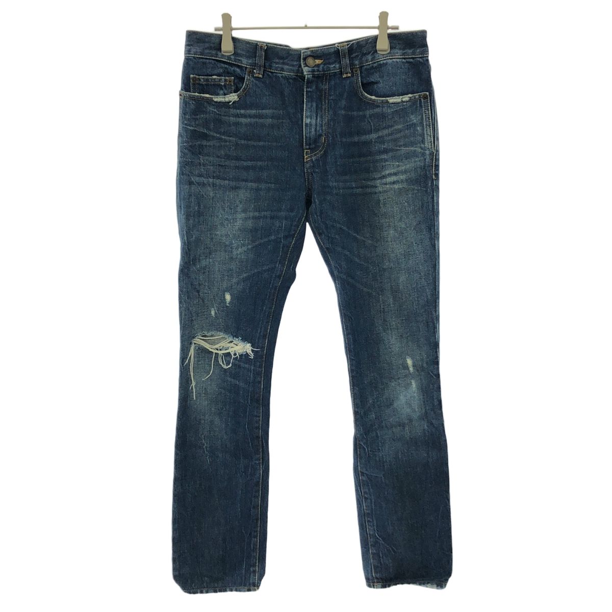 Saint Laurent D02 lw ダメージデニム SAINT LAURENT ダメージデニムパンツ D.02 M/SK-LW