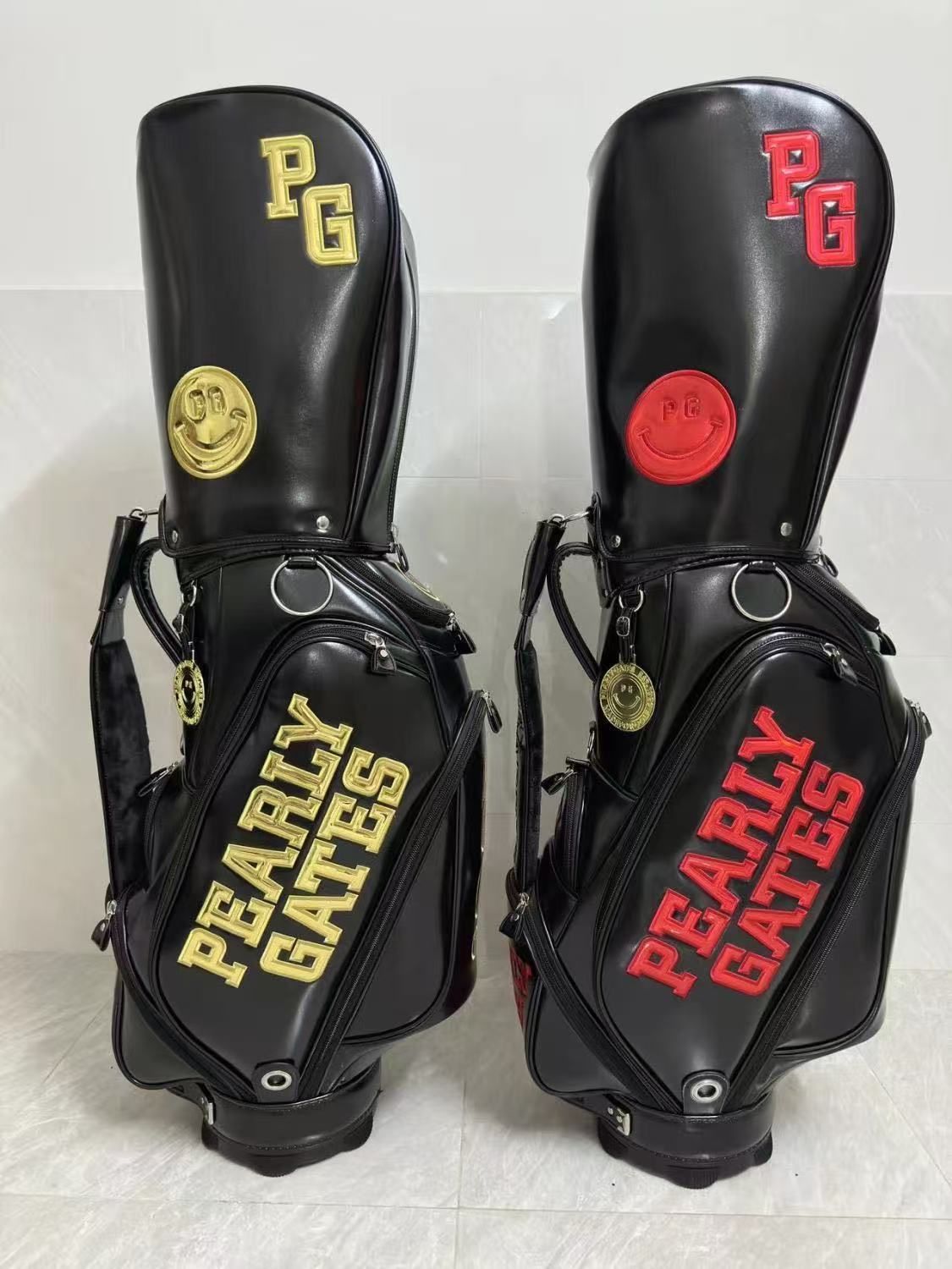 PEARLY GATES パーリーゲイツ 9.0型 エナメル 完売品 美品 PEARLY GATES パーリーゲイツ 9.0型 エナメル ゴルフバッグ