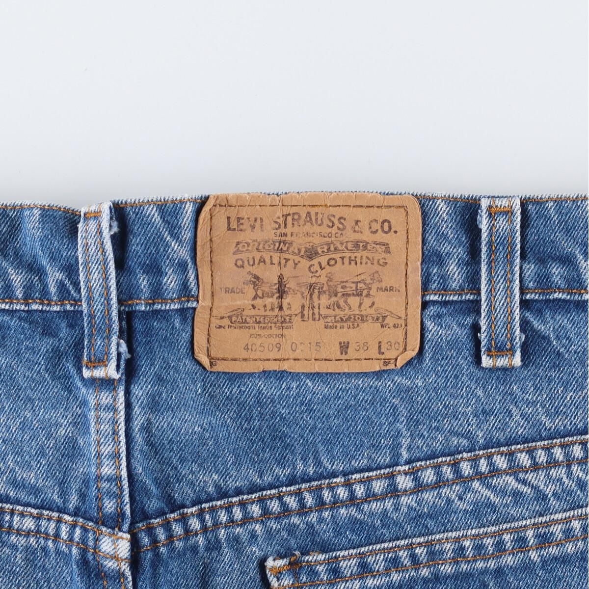 古着 80年代 リーバイス Levi's 40509-0215 ジーンズ デニムパンツ USA