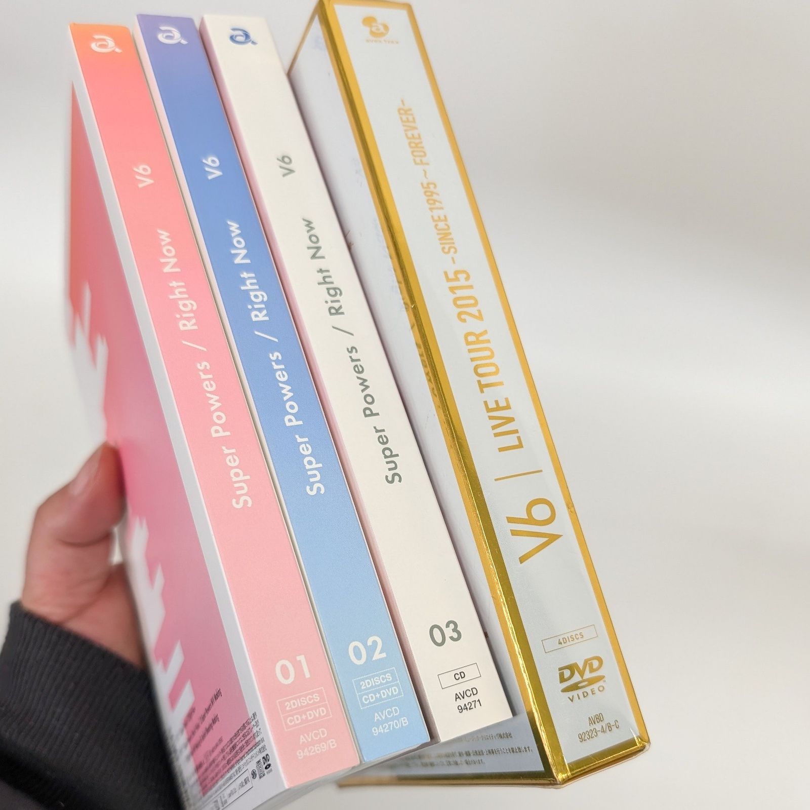 V6 Super Powers 3形態 LIVE TOUR 2015 セット - メルカリ