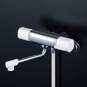 送料無料 ♥ KVK 壁付 サーモスタット 式 シャワー ワンストップ シャワー 付 FTB100KPF 浴室 水栓 蛇口
