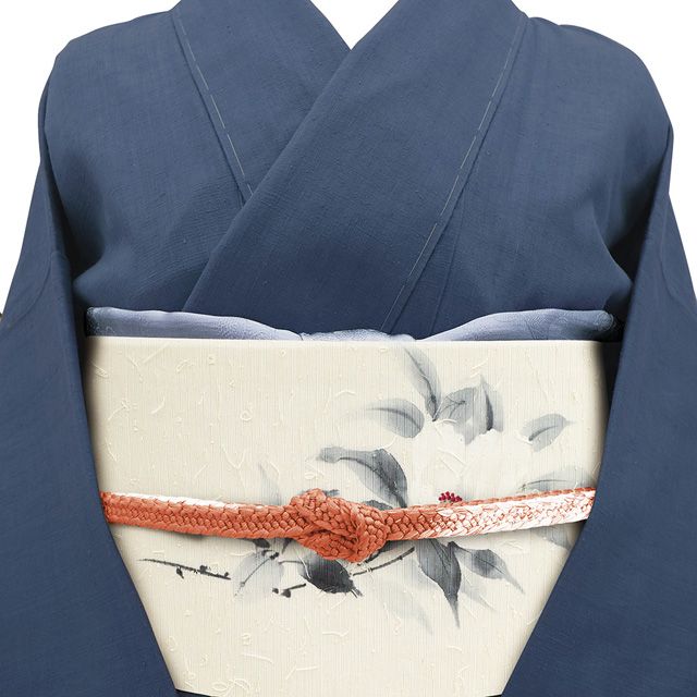 新古品】 名古屋帯 未使用 正絹 九寸 作家物 網織紬 ひげ紬