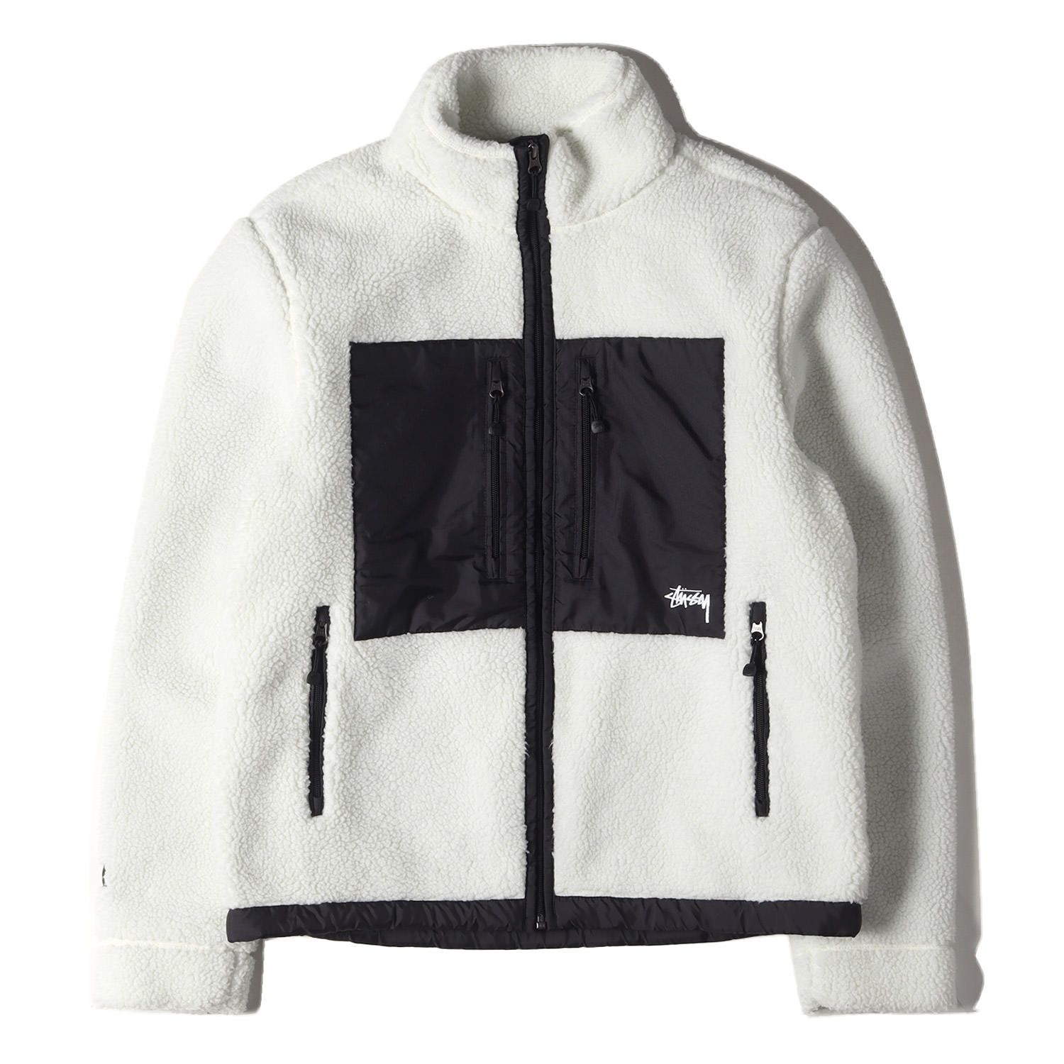 STUSSY ステューシー ジャケット サイズ:M GORE WINDSTOPPER シェルパ 