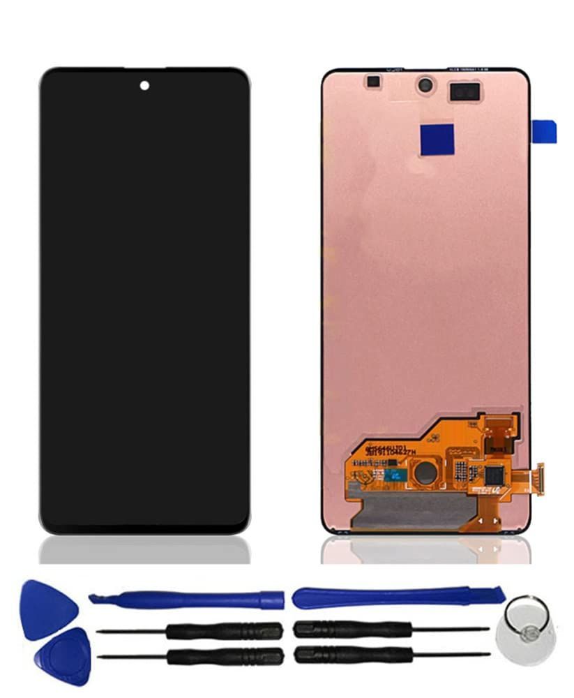 OYOG Samsung Galaxy A51 5G SM-A516F LCD 画面修理交換用 タッチパネル 液晶パネル ガラス スクリーン修理パーツ デジタイザ 修理工具セット付き 黒