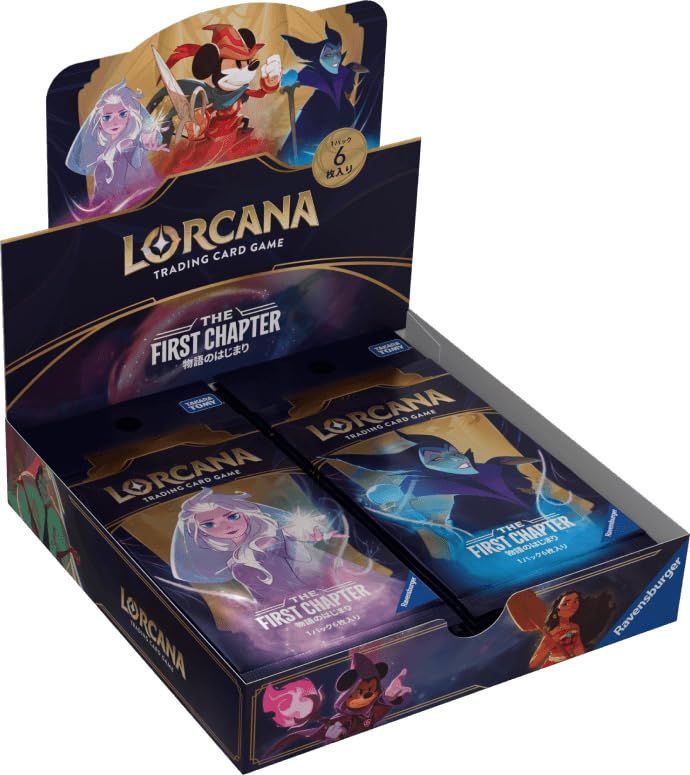 ディズニーロルカナ 【英語】 第一弾 未開封BOX TC Disney Lorcana(ディズニーロルカナ)第1弾(英語版)1BOX(24