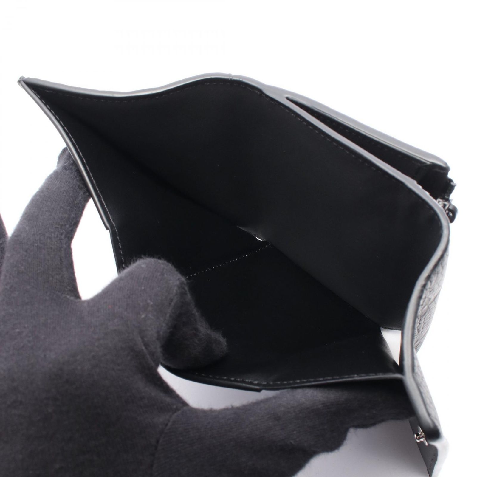  ルイ ヴィトン LOUIS VUITTON 三つ折り財布 ポルトフォイユパイロット M 82556 ノワール レザー ポルトフォイユ パイロット メンズ B その他 折り財布