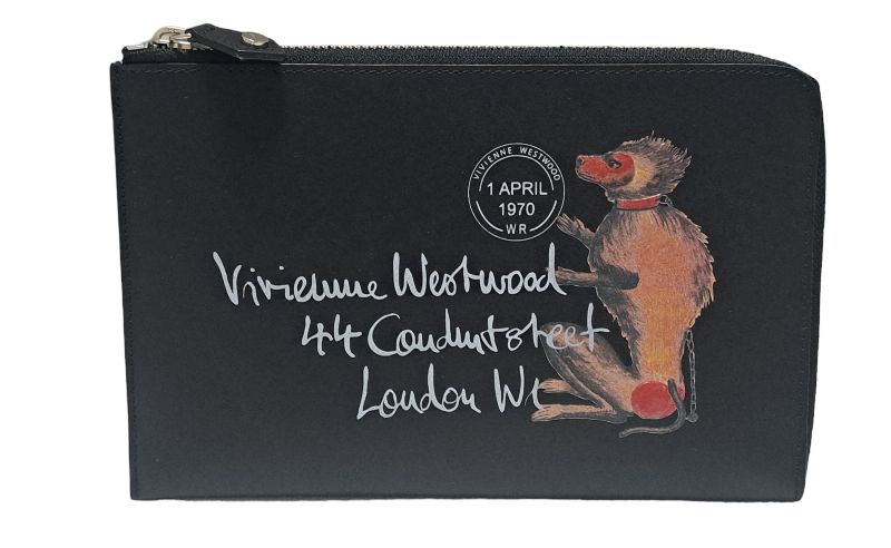 当社の Vivienne Westwood◇ワンポイントオーブ/クラッチバッグ/レザー