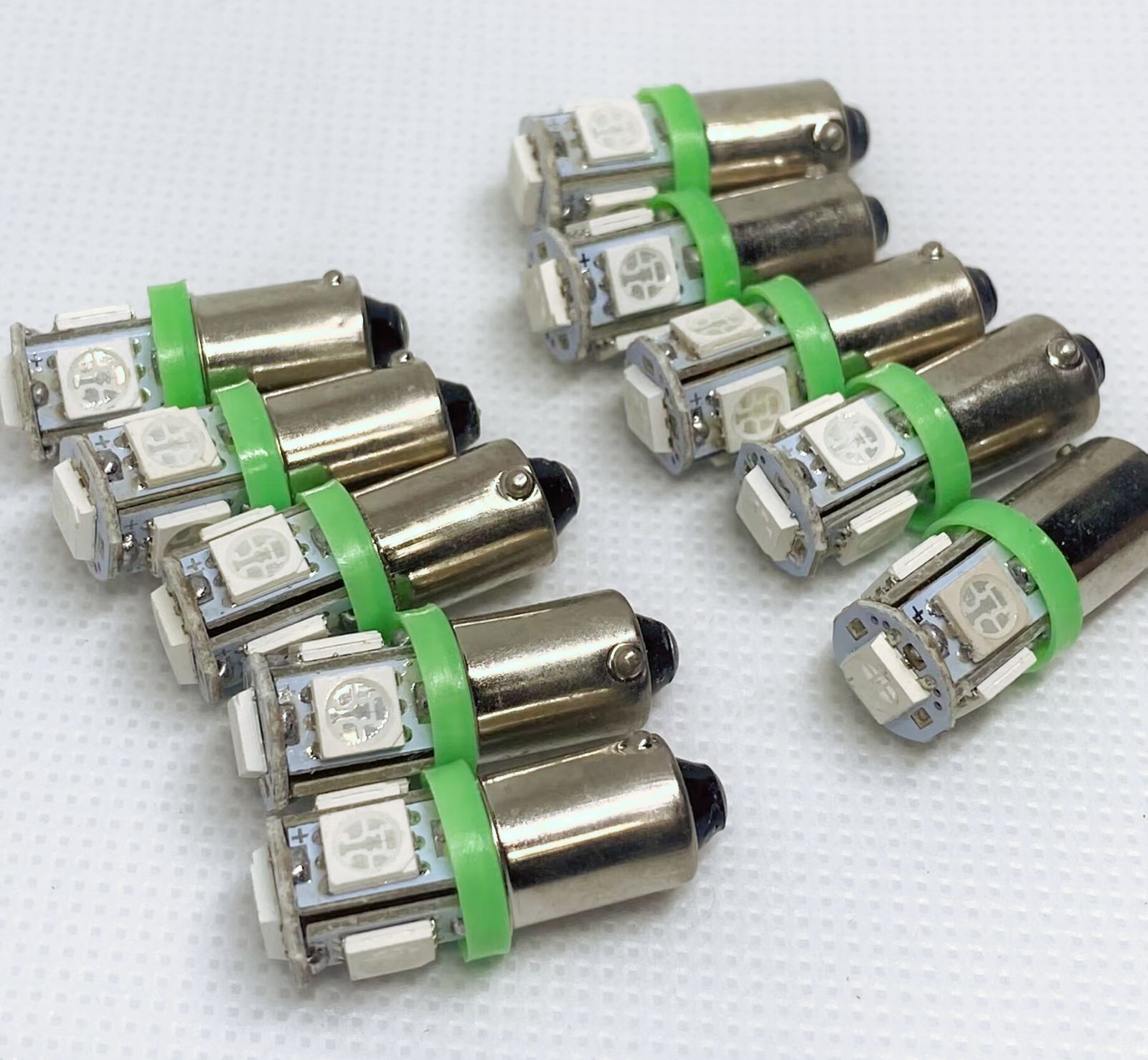 高輝度 デコトラ屋 正規品 24V専用 BA9S LED バルブ 高輝度 24V専用 BA9S LED バルブ 5SMD搭載 角型マーカー サイド