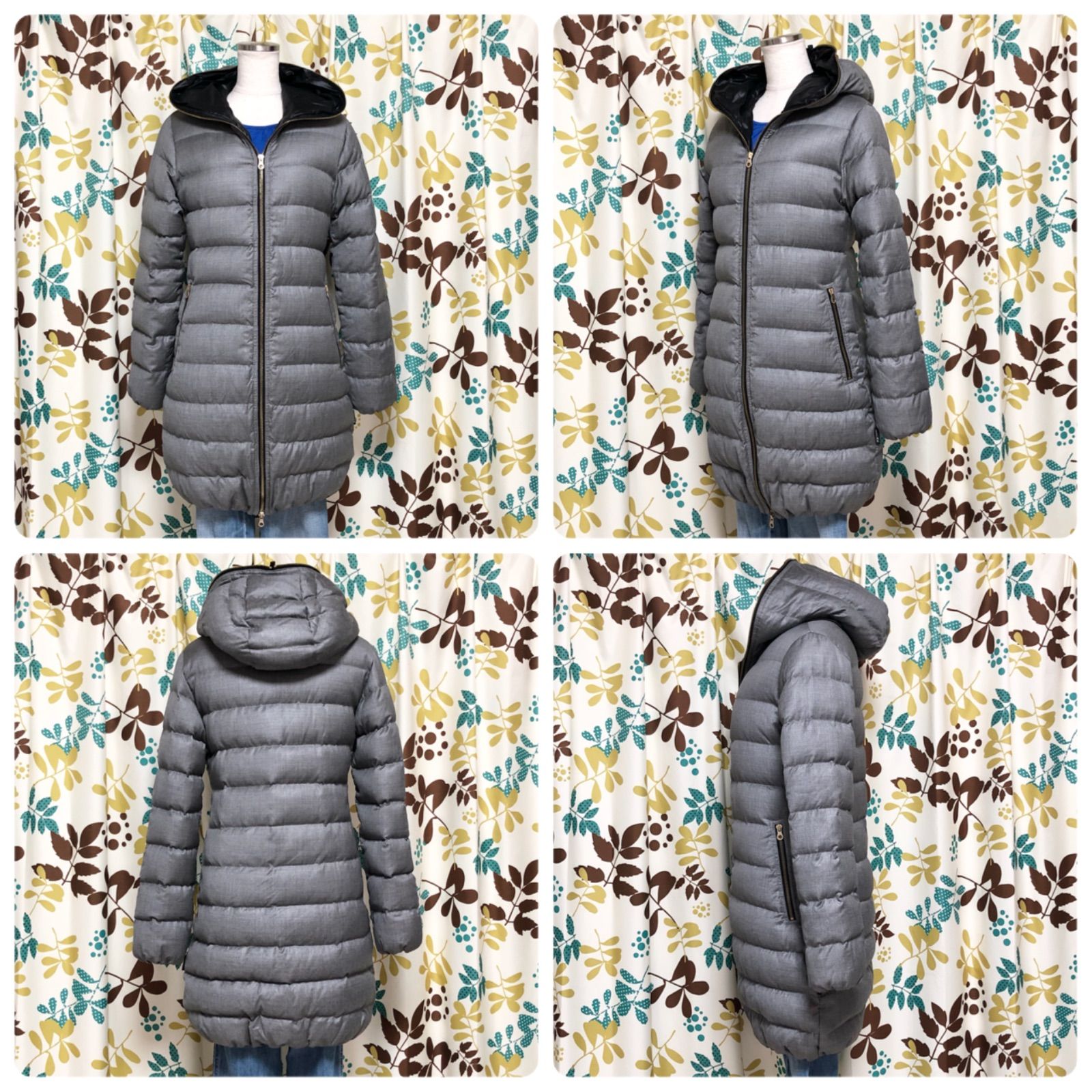 未使用品 デュベティカ FEBEDUE カシミヤ混 ウール ダウンベスト