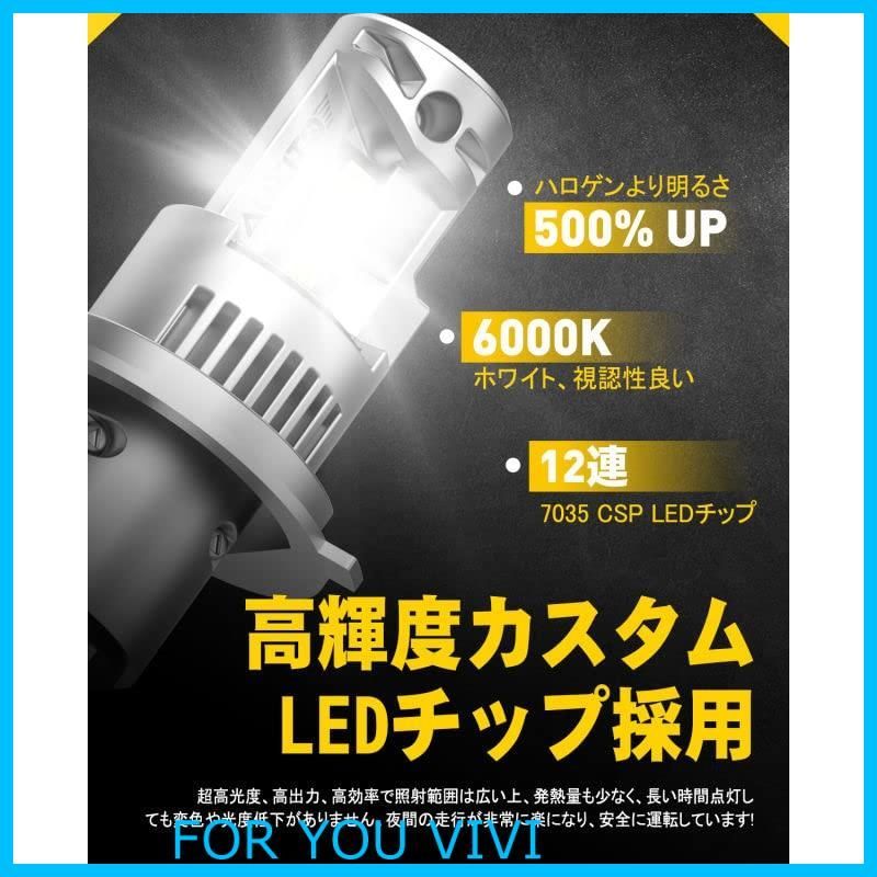 新着商品】AUXITO H4 Hi/Lo LEDヘッドライト 車用 新基準車検対応 高輝度LEDチップ搭載 爆光 5倍明るさUP  純正ハロゲンと発光点一致 高輝度6000K 12V車対応 定電流回路搭載 長寿命 高速回転冷却ファン付け 放熱性静音 瞬間起動 - メルカリ