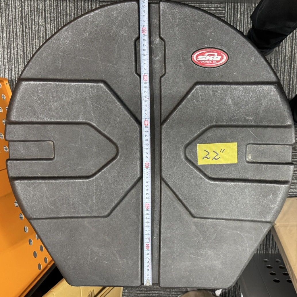現地取引 愛知 SKB ドラムハードケース 22 バスドラム used