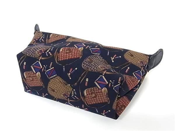 美品 ロンシャン ☆ ナイロン コインケース ミニ ポーチ LONGCHAMP ロンシャン LONGCHAMP ナイロン ミニ ポーチ コイン ケース