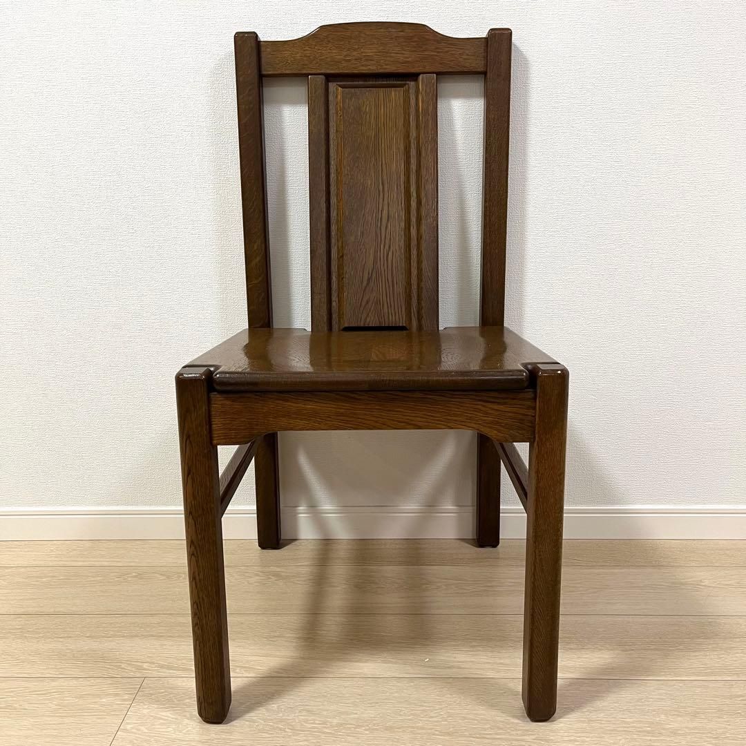 す32 葉山ガーデン クラシックチェア 無垢ナラ材 ダイニングチェア 旭川家具 アーリータイムスアルファ ポルカ アームレスチェア サイドチェア カントリースタイル