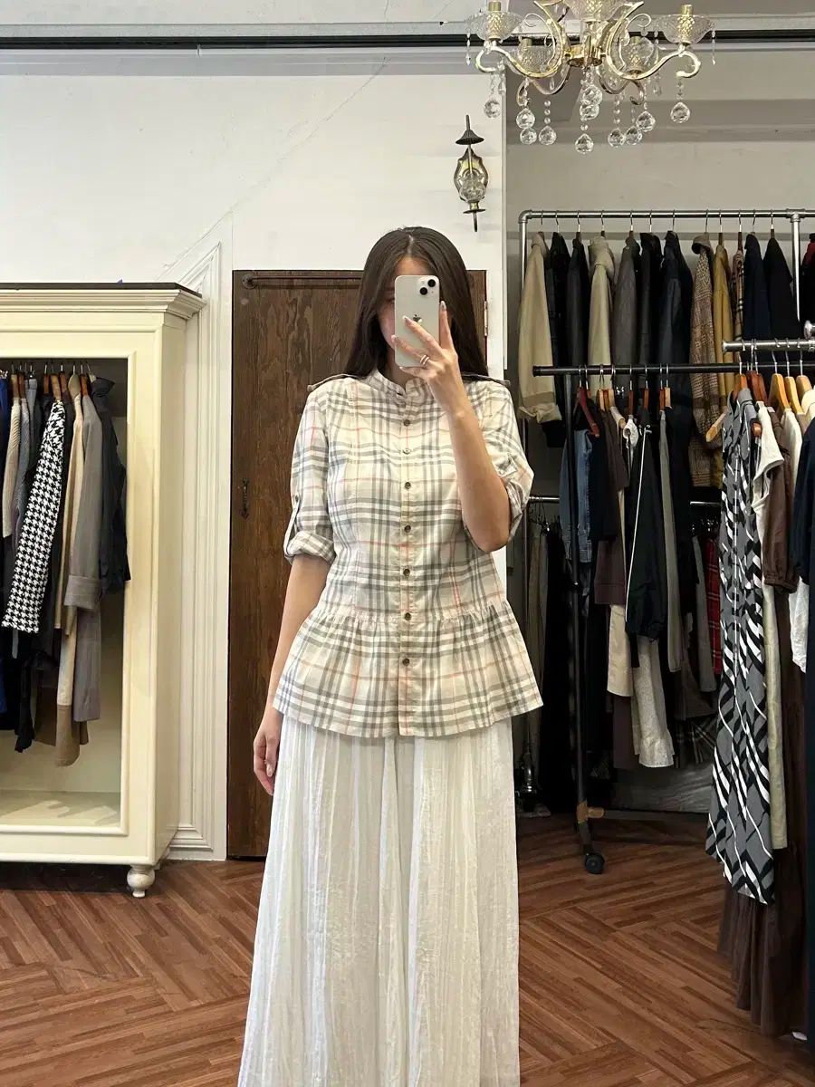 BURBERRY(バーバリー ) 正規品 ノヴァチェック チャイナネック