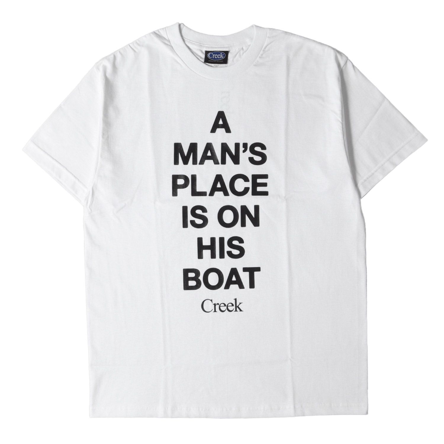 トップス Creek Angler's Device Logo T-Shirt WHITE Creek Angler's Device Logo T-Shirt WHITE Creek Anglers