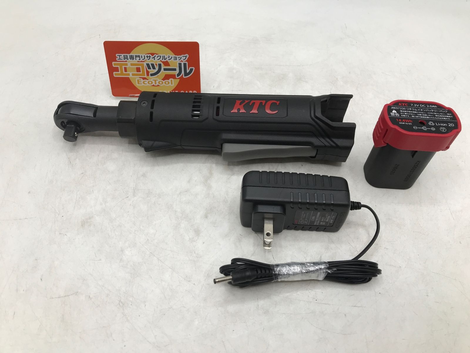 KTC 9.5sq.コードレスラチェットレンチ JRE310 IT0YK2Y7O6M0 エコツール岡崎岩津店 M01