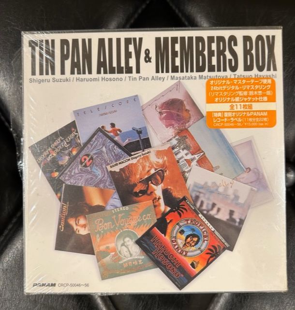 紙ジャケット CD　TIN PAN ALLEY&MEMBERS BOX 1枚欠品 紙ジャケット CDTIN PAN ALLEY&MEMBERS BOX 1枚欠品