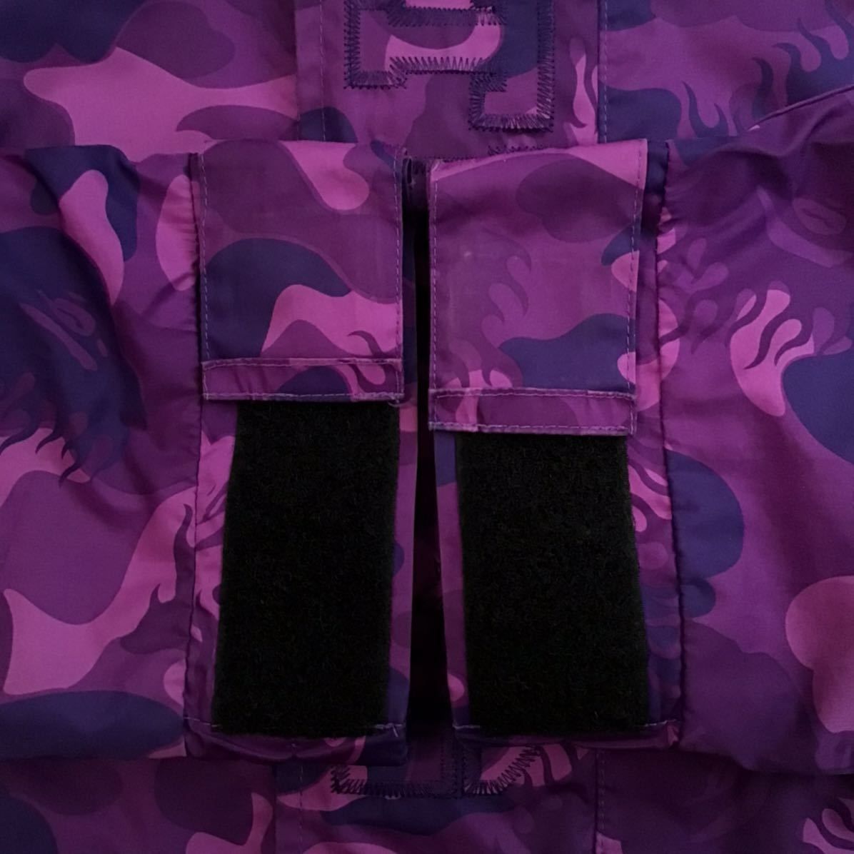 Fire camo スノボジャケット Lサイズ a bathing ape BAPE snow board