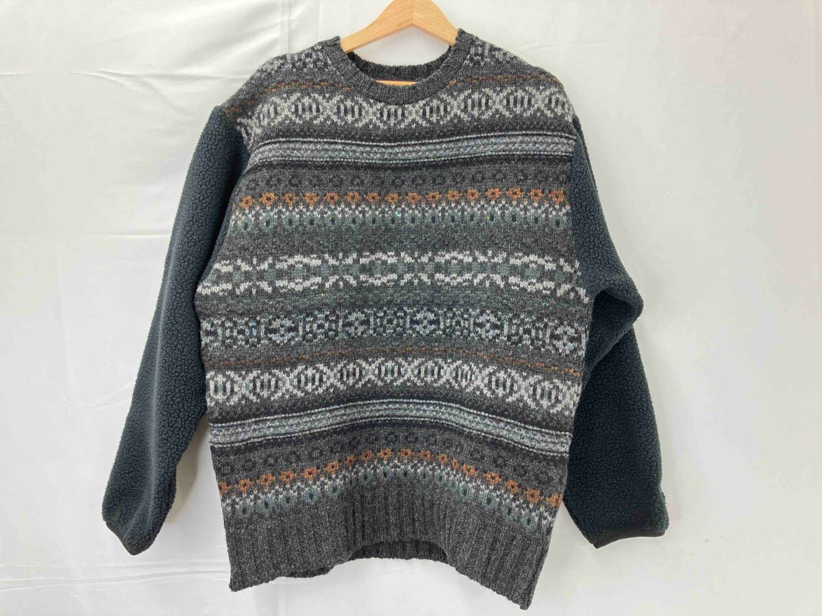 THE NORTH FACE ザ ノースフェイス PURPLE LABEL Field Crew Neck Sweater フィールド クルーネック セーター M メンズ マルチ
