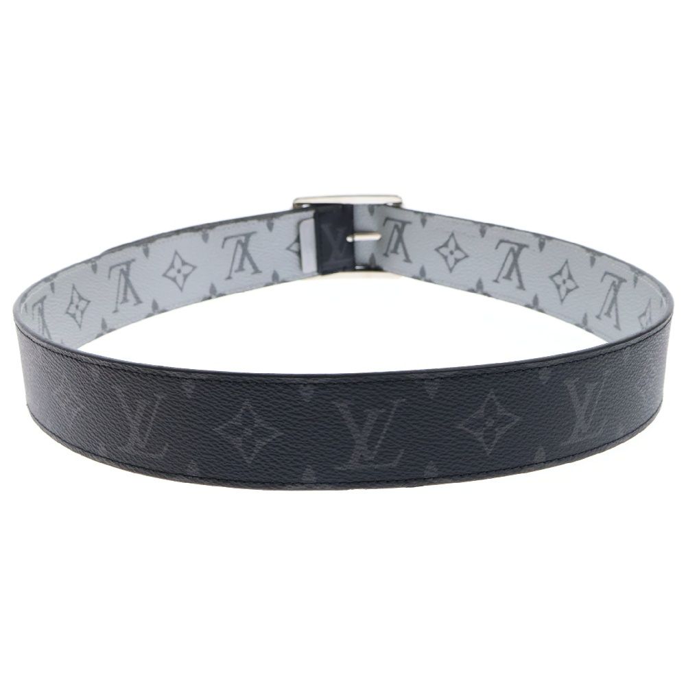LOUIS VUITTON ルイヴィトン ベルト サンチュール リヴェルソ 40MM MP036 モノグラムリバーシブルベルト ブラック/グレー LOUIS VUITTON (ルイヴィトン) ベルト サンチュール リヴェルソ 40MM
