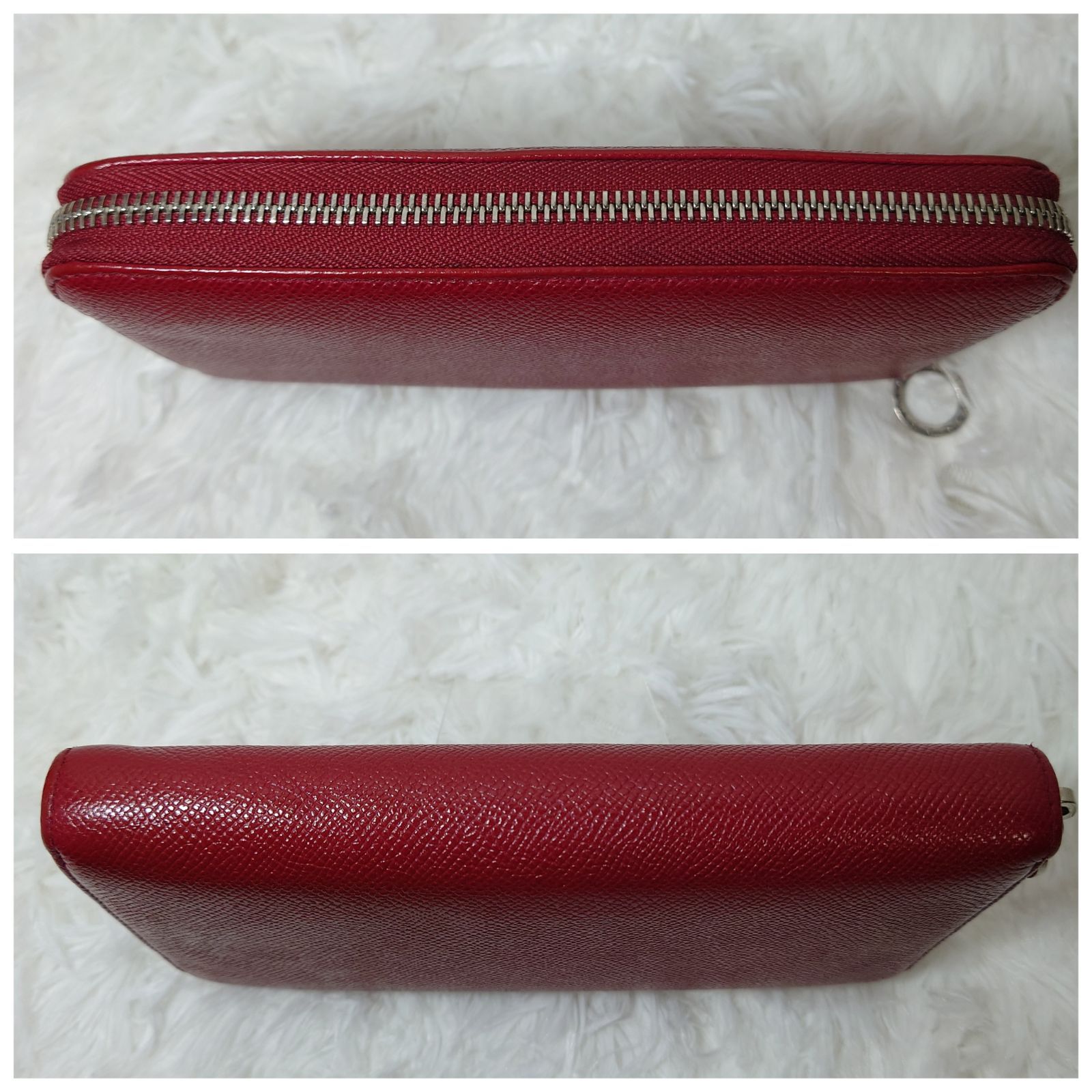 BVLGARI】ブルガリ レザー 長財布 ラウンドファスナー ラウンドジップ